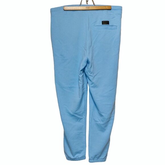 AKOO Slick Sweatpants Men's 3XL Mascot Cerulean Light Blue Drawstring NWT - Picture 3 of 11